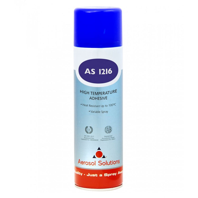 Aerosol Solutions AS 1216 - High Temperature High Tack Adhesive 500ml