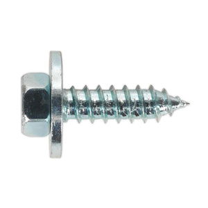 Sealey Acme Screw, Captive Washer #12 x 3/4" Zinc - Pack of 100