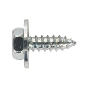 Sealey Acme Screw, Captive Washer M8 x 1/2" Zinc - Pack of 50