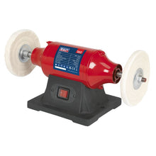 Load image into Gallery viewer, Sealey Bench Mounting Buffer/Polisher 150mm (6&quot;) 370W/230V
