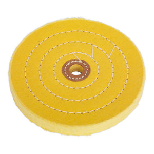 Sealey Buffing Wheel 150 x 13mm - 13mm Bore Coarse