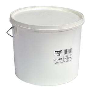 Sealey Shot Blasting Grit 25kg Plastic Tub