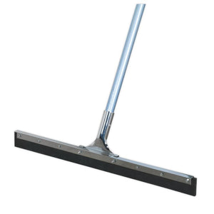 Sealey Rubber Floor Squeegee 600mm (24") Aluminium Handle