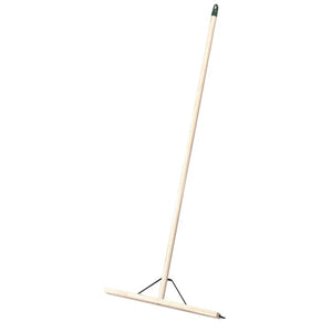 Sealey Rubber Floor Squeegee 600mm (24") Wooden Handle