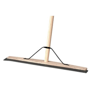 Sealey Rubber Floor Squeegee 600mm (24") Wooden Handle