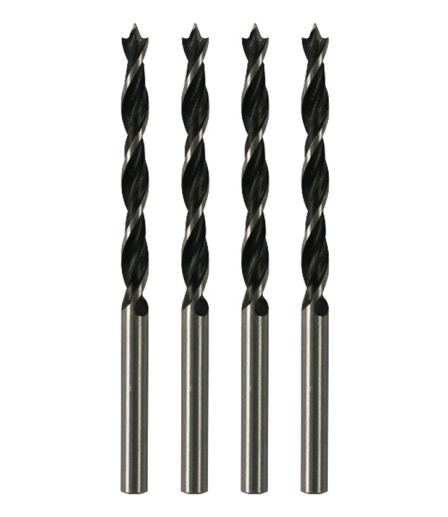 Abracs 4.0mm Brad Point Wood Drill Bit