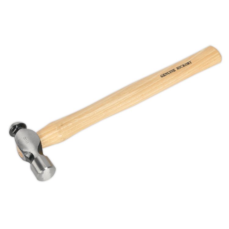 Sealey Ball Pein Hammer 12oz - Hickory Shaft (Premier)