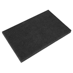 Sealey Black Stripping Pads 12 x 18 x 1" - Pack of 5