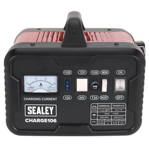 Sealey Battery Charger 8A 12/24V 230V