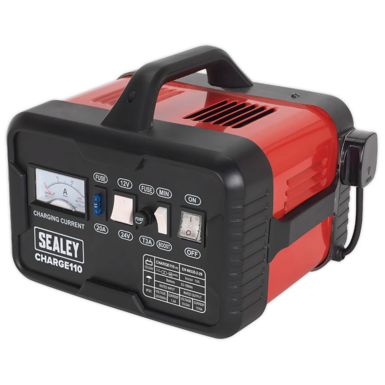 Sealey Battery Charger 14Amp 12V/24V 230V