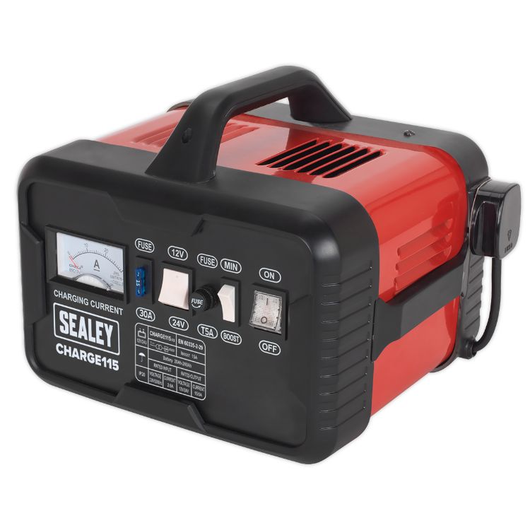 Sealey Battery Charger 19Amp 12V/24V 230V