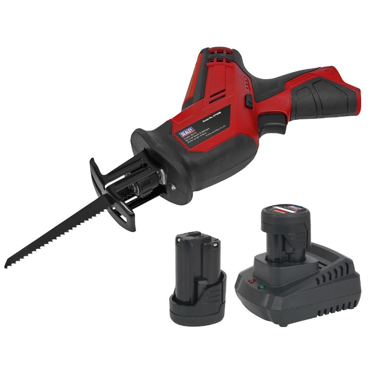 Sealey Cordless Reciprocating Saw 12V SV12 Series - 2 Batteries