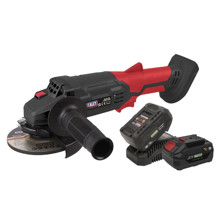 Sealey Cordless Angle Grinder Kit 115mm (4-1/2