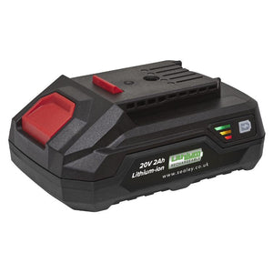 Sealey 5 x 20V SV20 Series Cordless Tool Combo - 2 Batteries