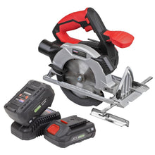 Load image into Gallery viewer, Sealey Circular Saw Kit 20V SV20 Series 150mm (6&quot;) - 2 Batteries
