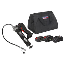 Load image into Gallery viewer, Sealey 20V SV20 Series Grease Gun Kit - 2 Batteries
