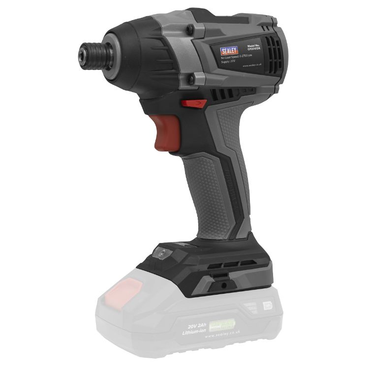 Sealey Brushless Impact Driver 20V SV20 Series 1/4