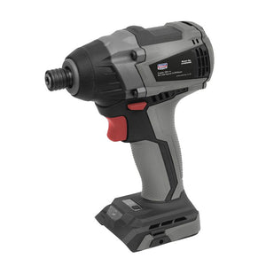 Sealey Brushless Impact Driver 20V SV20 Series 1/4" Hex - Body Only