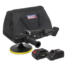 Load image into Gallery viewer, Sealey Brushless Rotary Polisher Kit 180mm (7&quot;) 20V 4Ah SV20 Series
