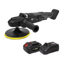 Load image into Gallery viewer, Sealey Brushless Rotary Polisher Kit 180mm (7&quot;) 20V 4Ah SV20 Series
