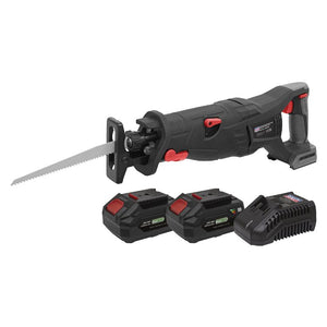 Sealey Brushless Reciprocating Saw 20V SV20 Series Kit - 2 Batteries