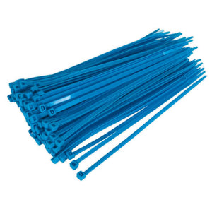 Sealey Cable Tie 200mm x 4.4mm Blue - Pack of 100