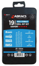 Load image into Gallery viewer, Abracs 19pc Cobalt M35 HSS Drill Bit Kit
