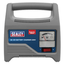 Load image into Gallery viewer, Sealey Battery Charger 12V 6A 230V
