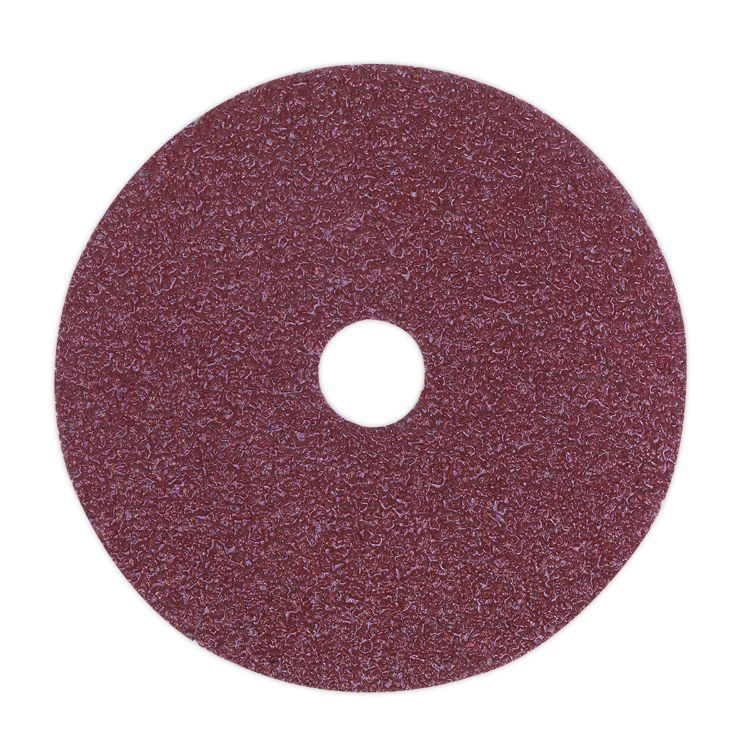 Sealey Sanding Disc Fibre Backed 100mm (4