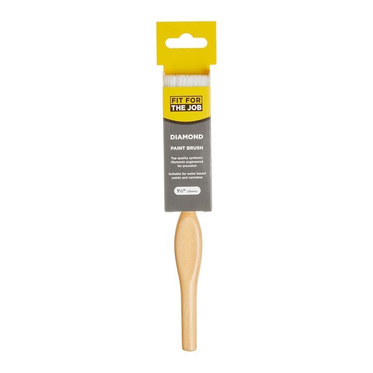 ProDec Fit For The Job Diamond Synthetic Paint Brush 1.5