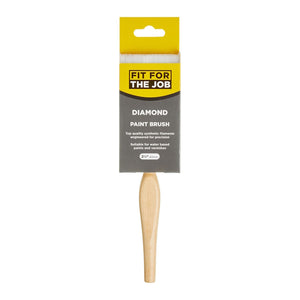 ProDec Fit For The Job Diamond Synthetic Paint Brush 2.5"