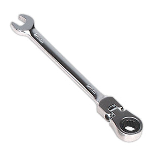 Sealey Flexi-Head Ratchet Combination Spanner 8mm (Premier)