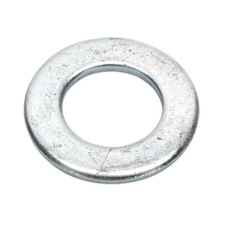 Sealey Flat Washer DIN 125 M20 x 37mm Form A Zinc - Pack of 50