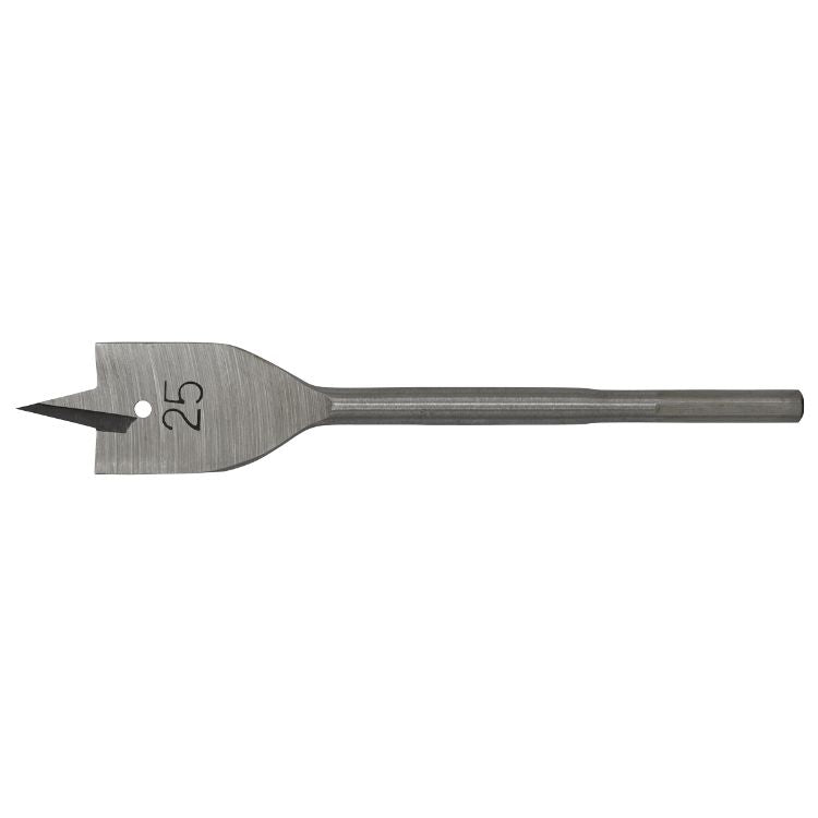 Sealey Flat Wood Bit 25mm x 152mm (6