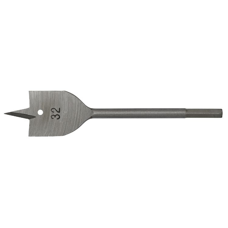 Sealey Flat Wood Bit 32mm x 152mm (6