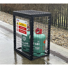 Load image into Gallery viewer, Sealey Safety Cage - 2 x 19kg Gas Cylinders
