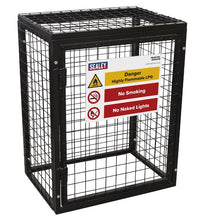 Load image into Gallery viewer, Sealey Safety Cage - 2 x 19kg Gas Cylinders
