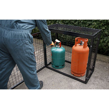 Load image into Gallery viewer, Sealey Safety Cage - 2 x 47kg Gas Cylinders
