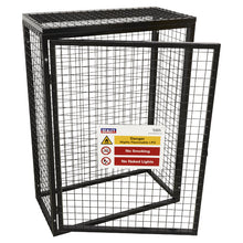 Load image into Gallery viewer, Sealey Safety Cage - 3 x 19kg Gas Cylinders
