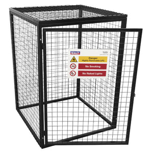 Sealey Safety Cage - 4 x 47kg Gas Cylinders