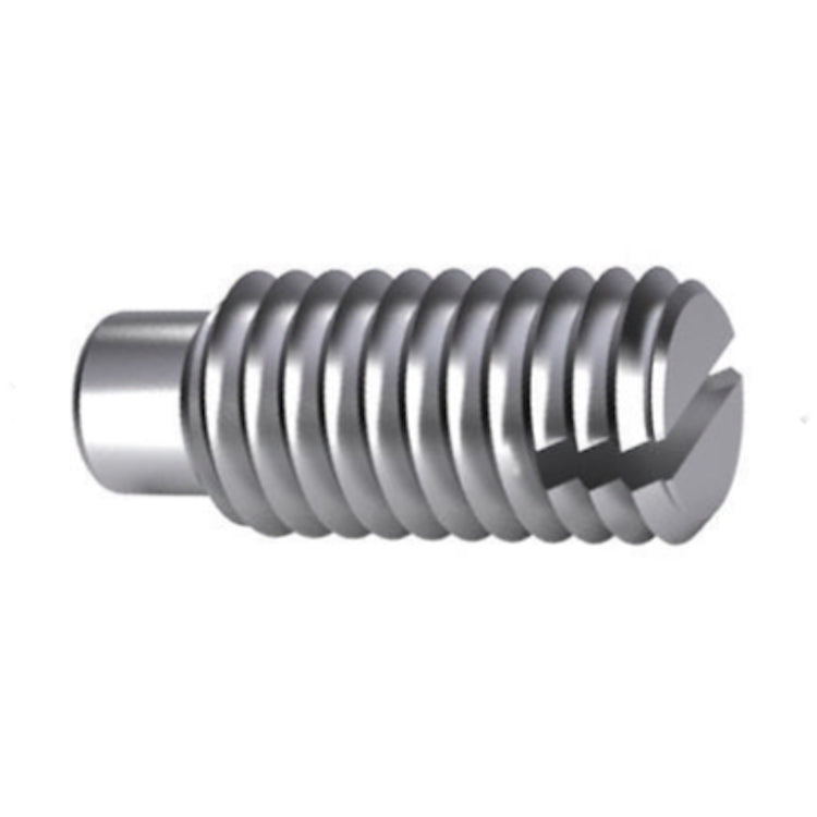 Slotted Set Screw M6 - Long Dog Point - DIN 417