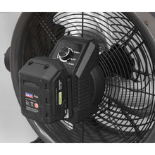 Load image into Gallery viewer, Sealey 2-in-1 Cordless/Corded 16&quot; High Velocity Drum Fan 20V SV20 Series Kit
