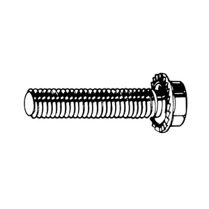 Hexagon Head Toothed Flanged Bolt M10 - DIN 6921 Class 90/100