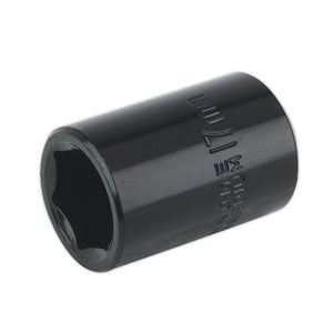 Sealey Impact Socket 17mm 1/2" Sq Drive (Premier) - 6pt