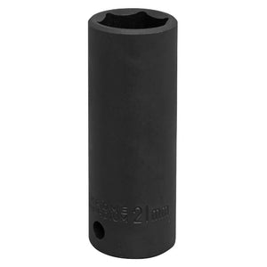 Sealey Impact Socket 21mm 1/2" Sq Drive Deep (Premier) - 6pt