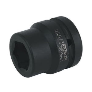 Sealey Impact Socket 27mm 1" Sq Drive (Premier) - 6pt