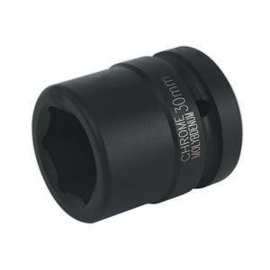 Sealey Impact Socket 30mm 1" Sq Drive (Premier) - 6pt