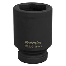 Load image into Gallery viewer, Sealey Impact Socket 46mm 1&quot; Sq Drive Deep (Premier) - 6pt
