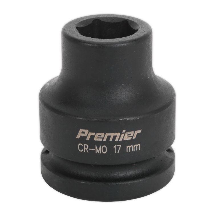 Sealey Impact Socket 17mm 3/4