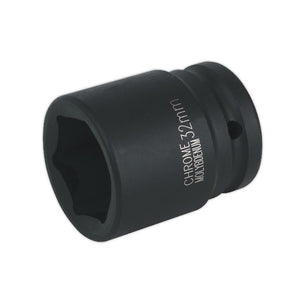 Sealey Impact Socket 32mm 3/4" Sq Drive (Premier) - 6pt